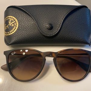 Ray Ban Erika - tortoise: gradient lenses